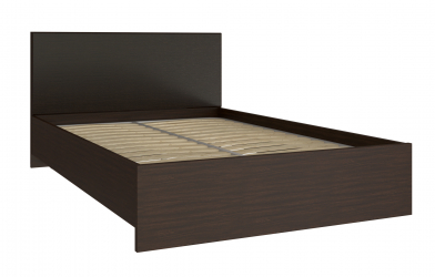 Кровать Анастасия АН-20К (2000x1200) венге луизиана/венге