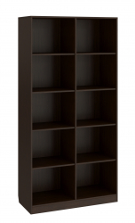 Шкаф-пенал Анастасия АН-4К (открытый) венге луизиана