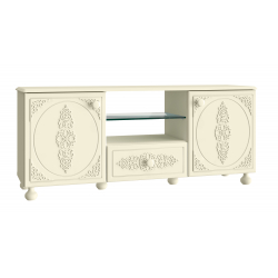 Тумба под ТВ Ассоль плюс АС-13 ваниль