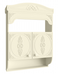 Полка Ассоль плюс АС-14 ваниль