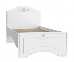 Кровать Ассоль АС-26 (2000х800) белое дерево