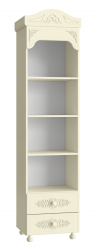 Шкаф-пенал открытый Ассоль плюс АС-43 ваниль