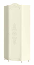 Шкаф угловой Ассоль плюс АС-521К (правый с короной) ваниль