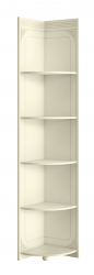 Стеллаж угловой Ассоль плюс АС-54 ваниль