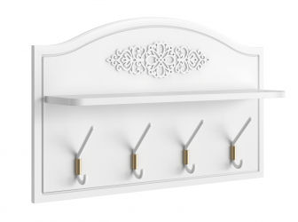 Вешалка Ассоль АС-72 белое дерево