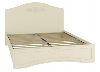 Кровать Ассоль плюс АС-113K (2000х1600) ваниль