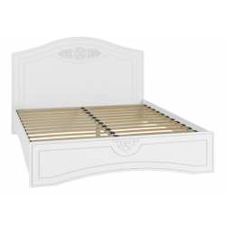 Кровать Ассоль АС-113К (2000x1600) белое дерево