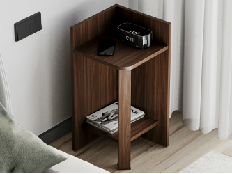 Этажерка Э-01 орех темный/венге аруба