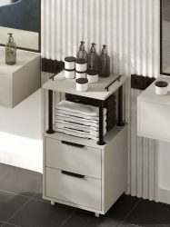 Тумба комбинированная К-32 глиняный серый/риолит