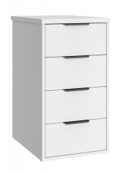 Тумба К-52 белый структурный/меренга