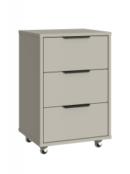 Тумба мобильная К-54 глиняный серый/риолит