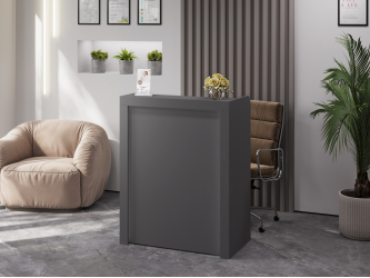 Тумба/ресепшн Р-01 серый графит