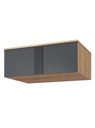 Антресоль Эмилия ЭЛ-54 дуб крафт золотой/графит