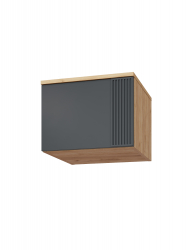 Антресоль Эмилия ЭЛ-50 дуб крафт золотой/графит