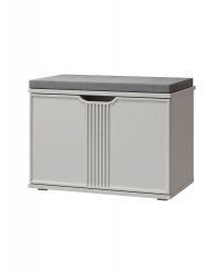 Тумба Эмилия ЭЛ-4К (с подушкой) кашемир/шарли керамика