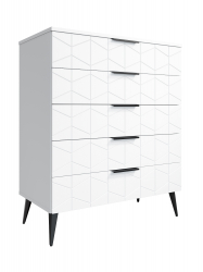 Комод Контемпо КТ-03 белый бриллиант/бланж