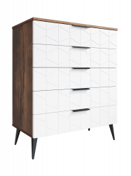 Комод Контемпо КТ-03 дуб барокко янтарный/бланж