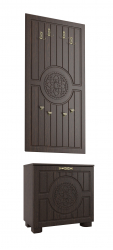 Комплект мебели для прихожей Монблан МБ-008 венге/орех шоколадный