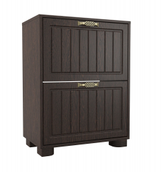 Тумба для обуви (обувница) «Монблан» МБ-33К венге/орех шоколадный