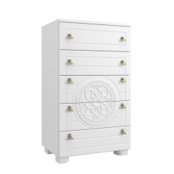 Комод «Монблан» МБ-35К белое дерево