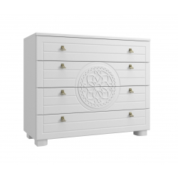 Комод «Монблан» МБ-37К белое дерево