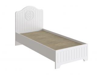 Кровать Монблан МБ-65К (2000х900) белое дерево