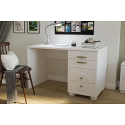 Стол письменный «Монблан» МБ-70К белое дерево