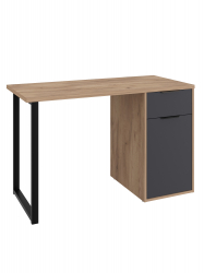 Стол С-408 дуб крафт золотой/графит