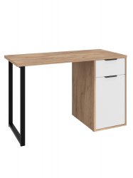 Стол С-408 дуб крафт золотой/меренга