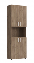 Шкаф-пенал ОФ-301К дуб крафт табачный