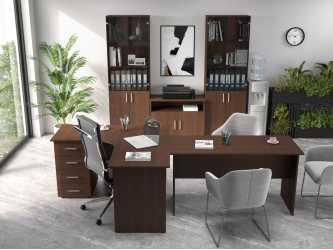 Комплект мебели для офиса ОФ-008 венге
