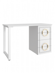 Стол Оливия ОЛ-10 белый бриллиант/бланж