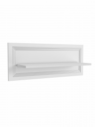 Полка Оливия ОЛ-17 (750) белый бриллиант/бланж