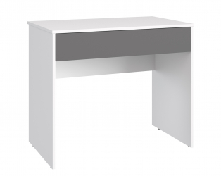 Стол Оскар ОС-25 белый структурный/графит