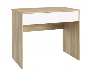 Стол Оскар ОС-25 блэквуд ячменный/белый структурный