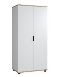 Шкаф платяной Скайлайт СЛ-6К блэквуд ячменный/белый/меренга