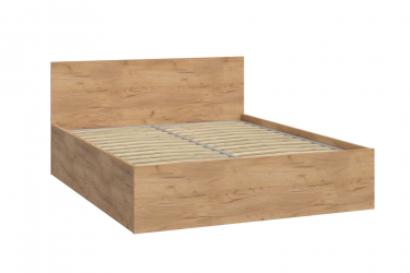 Кровать Виктория ВИ-37 (1400x1900) дуб крафт золотой