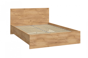 Кровать Виктория ВИ-30 (1200x2000) дуб крафт золотой