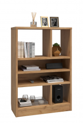 Стеллаж Виктория ВИ-5 дуб крафт золотой