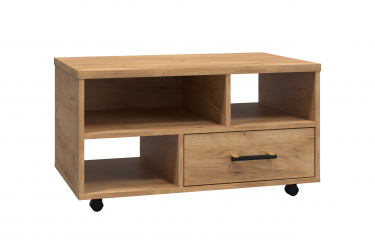 Стол журнальный Виктория ВИ-60 дуб крафт золотой