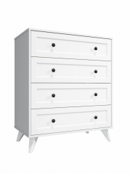 Комод Вильям ВМ-12 белый бриллиант/бланж