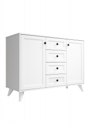 Комод Вильям ВМ-13 белый бриллиант/бланж