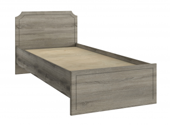 Кровать ДримСтар ДС-50 (900х2000) дуб эвок/дуб сонома темный