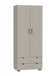 Шкаф для одежды ДримСтар ДС-60К глиняный серый/риолит