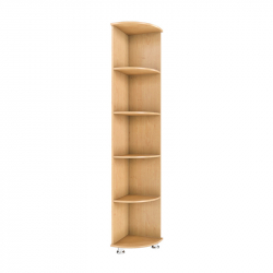 Стеллаж открытый СтОМ-6-1 ольха темная