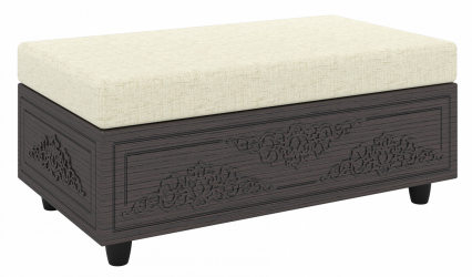 Банкетка Соня Премиум СО-27 венге патина