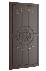 Вешалка «Монблан» МБ-50 (1200х600) орех шоколадный