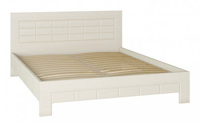 Кровать Изабель ИЗ-322K (2000x1400) береза снежная