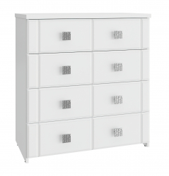 Комод Изабель ИЗ-50К белое дерево