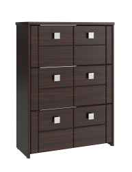 Шкаф под обувь Изабель ИЗ-55К орех темный